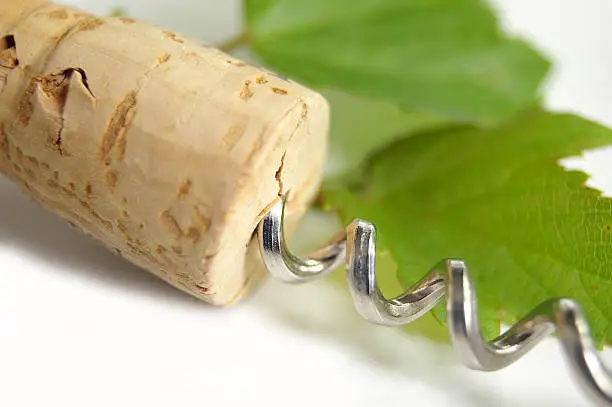 Introduction of tapered corks